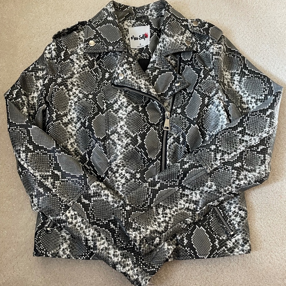Animal Print jacket